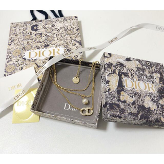 ディオール(Dior)の‼️3日間SALE‼️Diorネックレス 箱 紙袋 シール付き★(ネックレス)