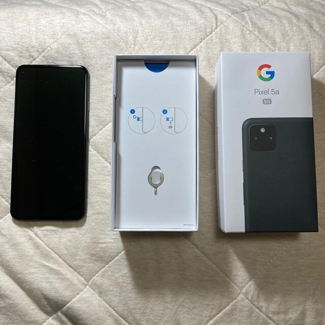 Google(グーグル)のGoogle Pixel 5a (5G) 128GB スマホ/家電/カメラのスマートフォン/携帯電話(スマートフォン本体)の商品写真