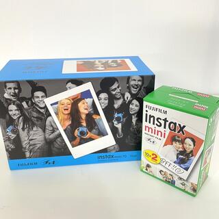 フジフイルム(富士フイルム)のチェキ FUJI FILM INSTAX MINI 70 ブルー フィルム付(フィルムカメラ)