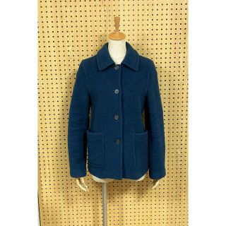 マーガレットハウエル(MARGARET HOWELL)のマーガレットハウエル☆カシミア&アンゴラ&ウールステンカラージャケット☆(テーラードジャケット)