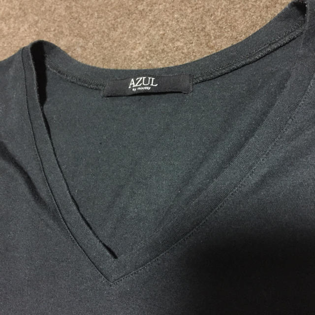 AZUL by moussy(アズールバイマウジー)のアズールロンT   Sサイズ レディースのトップス(Tシャツ(長袖/七分))の商品写真