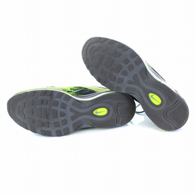 NIKE(ナイキ)のナイキ エアマックス97 スニーカー シューズ 26.5cm グリーン グレー メンズの靴/シューズ(スニーカー)の商品写真
