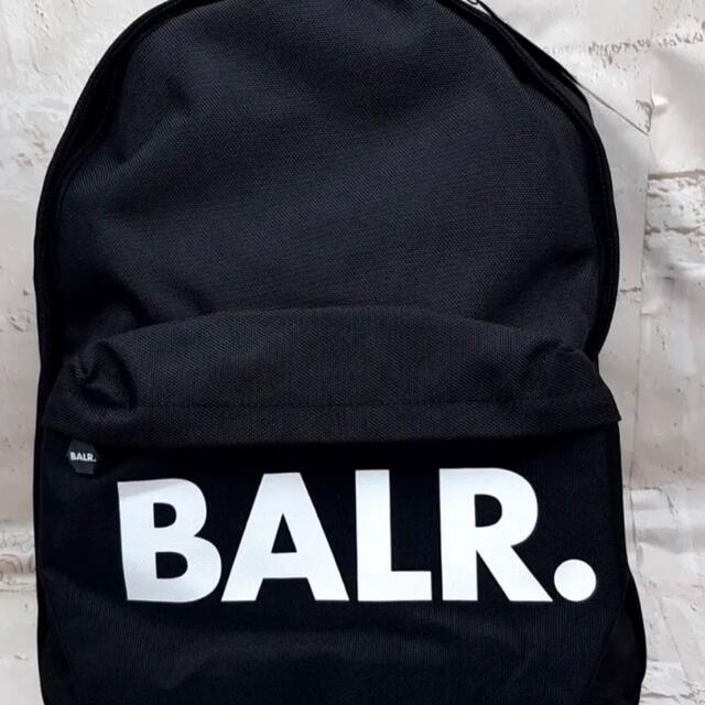 未使用【BALR・ボーラ】ユニセックス リュック/バック BLACK