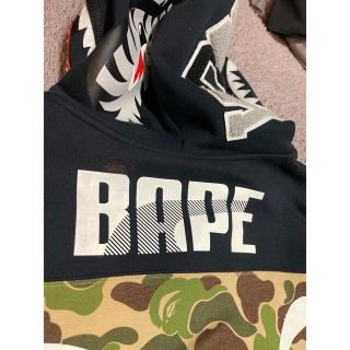 A BATHING APE - 希少サイズ bape puma シャークパーカー bts v着用の