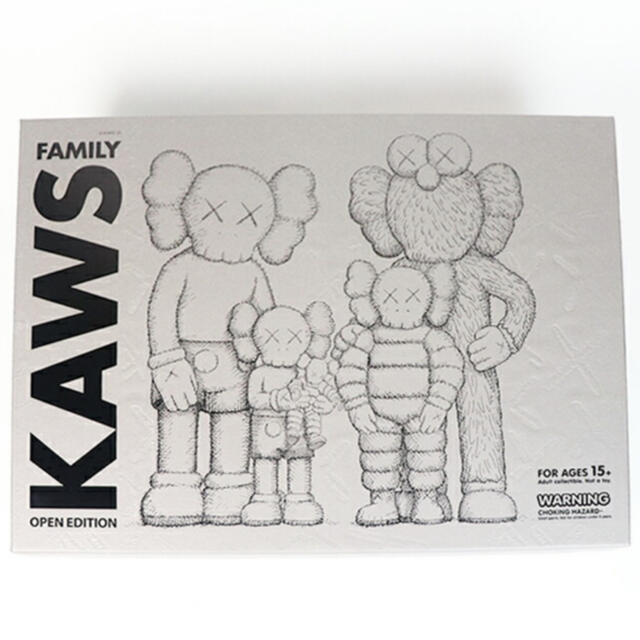 MEDICOM TOY(メディコムトイ)のKAWS FAMILY BROWN/BLUE/WHITE当日発送 エンタメ/ホビーのフィギュア(その他)の商品写真