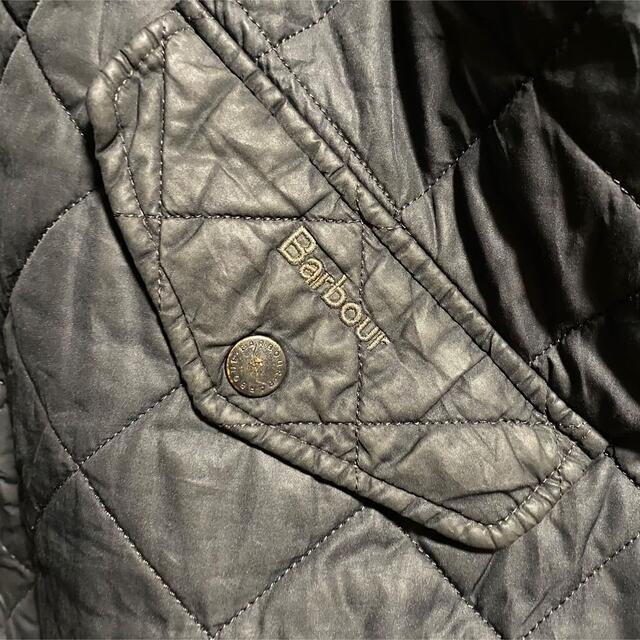 Barbour(バーブァー)の90s 古着 バブアー キルティングジャケット コーデュロイ トラッドスタイル メンズのジャケット/アウター(ブルゾン)の商品写真