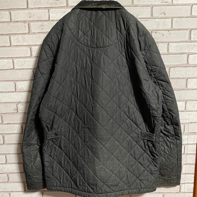 Barbour(バーブァー)の90s 古着 バブアー キルティングジャケット コーデュロイ トラッドスタイル メンズのジャケット/アウター(ブルゾン)の商品写真