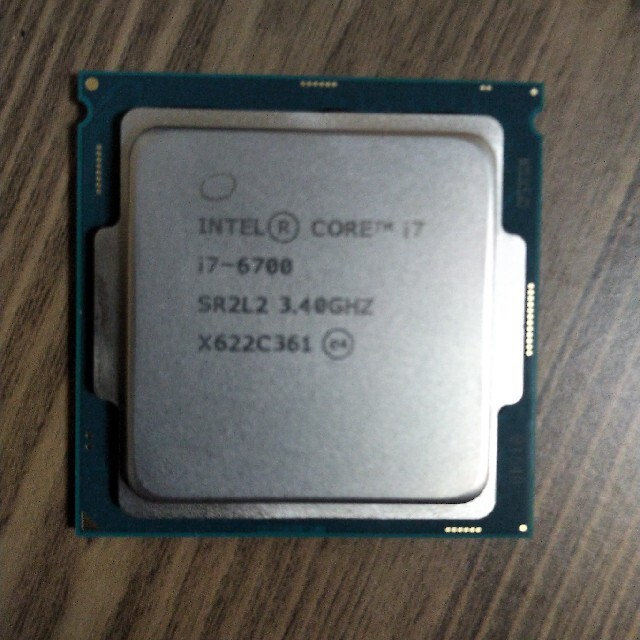 intel core i7-6700 3.40GHzのサムネイル
