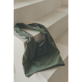 ステュディオス(STUDIOUS)のGATHER POCKETABLE ECO BAG❤︎グリーン(エコバッグ)