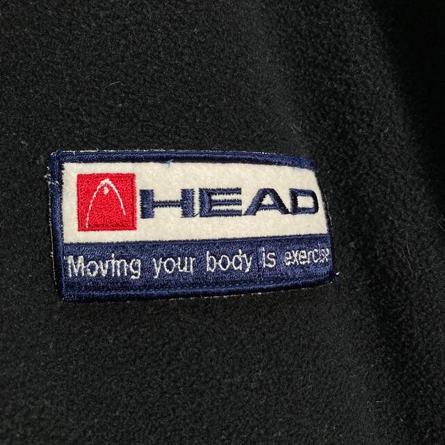 ART VINTAGE(アートヴィンテージ)の【レアデザイン】HEAD/ヘッド ハーフジップ フリース プルオーバー ワッペン メンズのジャケット/アウター(ブルゾン)の商品写真