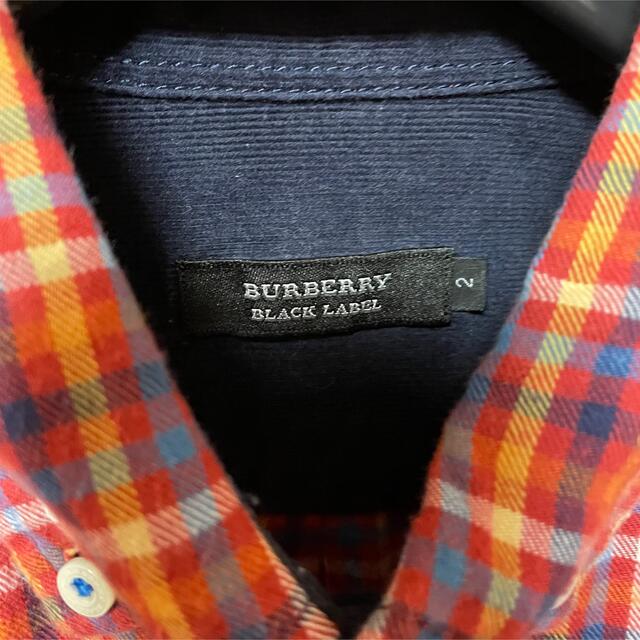 BURBERRY BLACK LABEL(バーバリーブラックレーベル)の【美品】バーバリーブラックレーベル チェックシャツ 長袖 メンズのトップス(シャツ)の商品写真