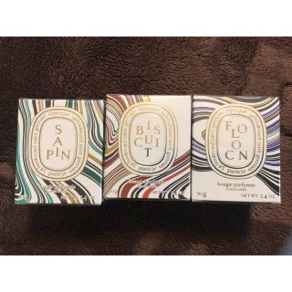 ディプティック(diptyque)の【ラスト1】2021年限定版　キャンドル 70g 3種　コフレ　ディプティック(キャンドル)