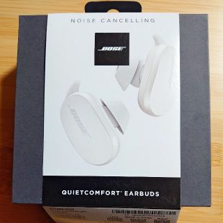 ボーズ(BOSE)のBose QuietComfort Earbuds ソープストーン(白)(ヘッドフォン/イヤフォン)