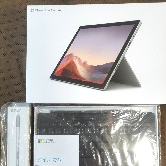 送料無料】 Microsoft - Surface Pro 7 プラチナ タイプカバー