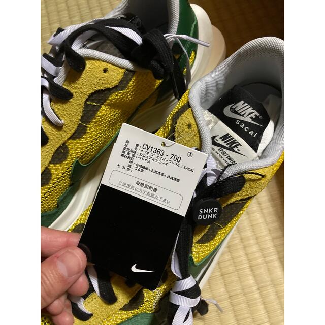 nike sacai vapor waffle 29.5 希少サイズ　サカイ