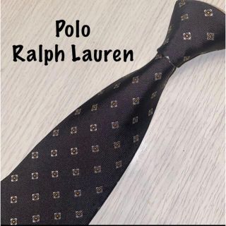 ポロラルフローレン(POLO RALPH LAUREN)の【超美品✨】ポロ ラルフ ローレン ネクタイ 小紋柄【送料無料・即日発送】(ネクタイ)