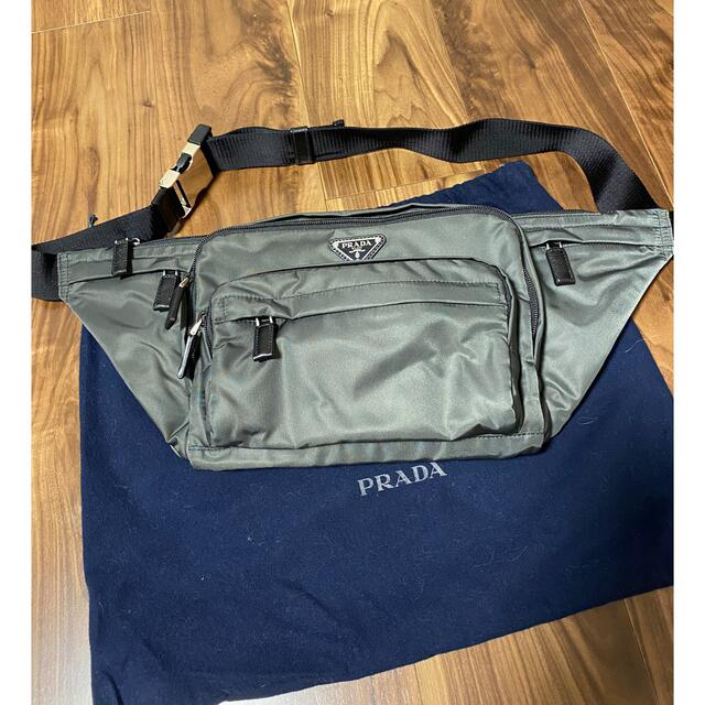PRADA(プラダ)のプラダ ウエストバッグ 2VL003 ピオンボ メンズのバッグ(ウエストポーチ)の商品写真