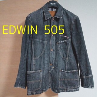 エドウィン(EDWIN)の良品 EDWIN/エドウィン  デニム  505s  ジャケット  Gジャン(Gジャン/デニムジャケット)