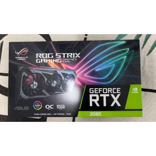 エイスース(ASUS)のASUS ROG Strix GeForce RTX 3080 非LHR(PCパーツ)