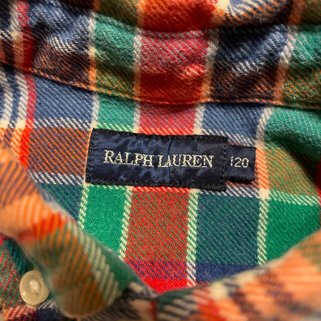 POLO RALPH LAUREN(ポロラルフローレン)のポロ ラルフローレン チェック ネルシャツ polo Ralph Lauren キッズ/ベビー/マタニティのキッズ服男の子用(90cm~)(ブラウス)の商品写真