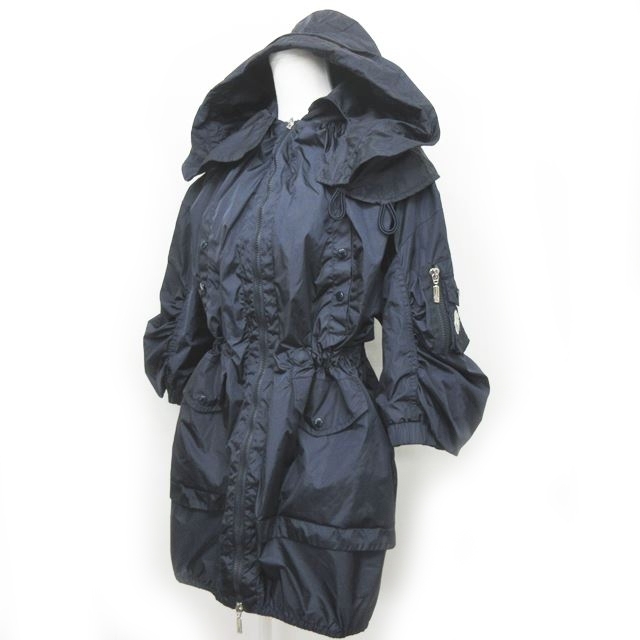 MONCLER - モンクレール TILLY ナイロン ジャケット ネイビー 0 MONCLER - モンクレール TILLY ナイロン ジャケット ネイビー 0