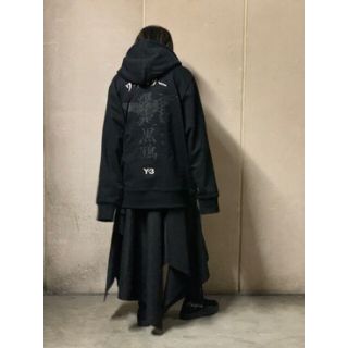 ワイスリー  爆走黒鴉　パーカー　Y-3 ヨウジヤマモト