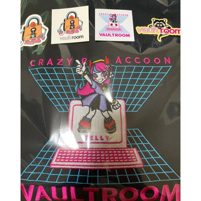 selly crazyraccoon パーカー　Lサイズ　vaultroom