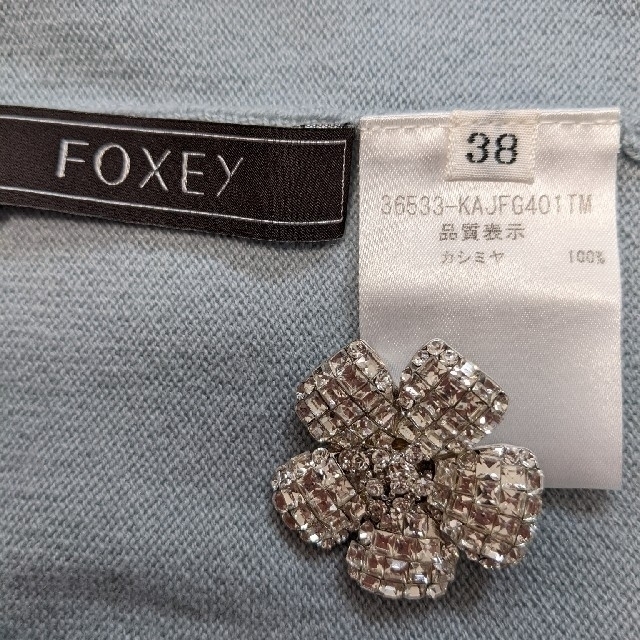 ☆FOXEY☆カシミヤ100カーディガン 38 Rene´ ☆FOXEY☆カシミヤ100カーディガン 38 Rene´