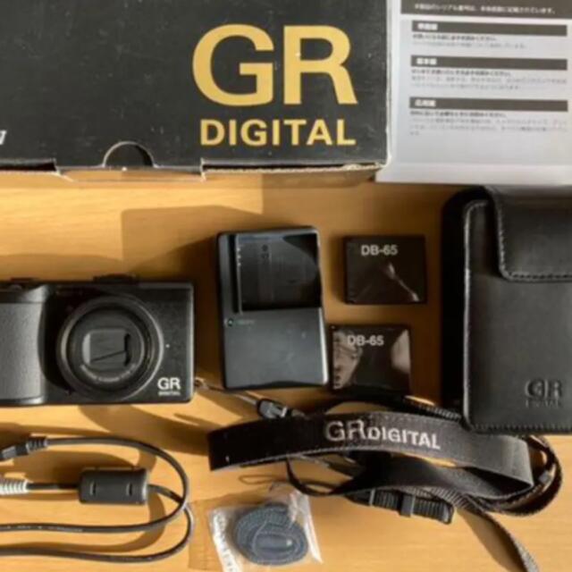 RICOH(リコー)のRICOH GRD4【美品】　RICOH リコー GR DIGITAL4 スマホ/家電/カメラのカメラ(コンパクトデジタルカメラ)の商品写真