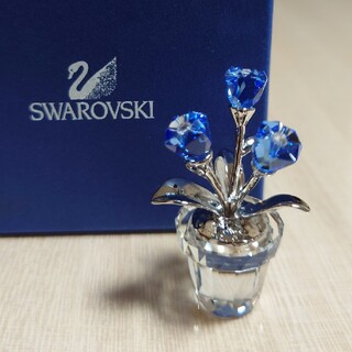 SWAROVSKI - スワロフスキー　置物　花