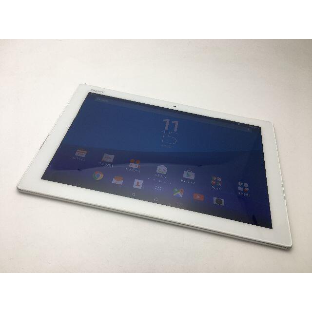楽天 SONY - R313 SIMフリーXperia Z4 Tablet SOT31白美品訳あり タブレット