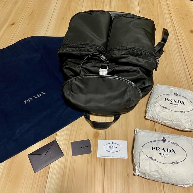 PRADA - 最終お値下げ！極美品☆プラダ バックパック 希少 ナイロン ...