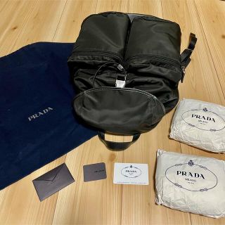 プラダ(PRADA)の最終お値下げ！極美品☆プラダ バックパック 希少 ナイロン リュック(バッグパック/リュック)