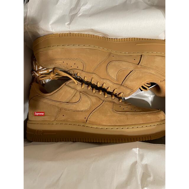 Supreme Nike AIR FORCE 1  WHEATエアフォース1スニーカー