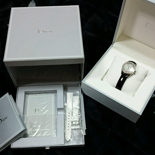 【在庫限り】 Christian ダイヤ入り時計  Dior - Dior 腕時計