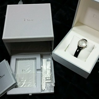 クリスチャンディオール(Christian Dior)のDior  ダイヤ入り時計(腕時計)