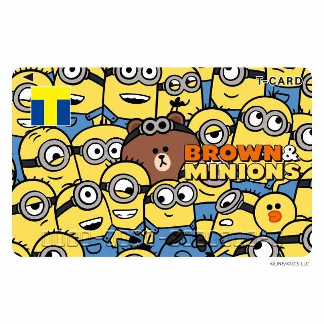 Tカード（BROWN&MINIONS） エンタメ/ホビーのアニメグッズ(カード)の商品写真