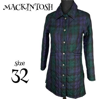 マッキントッシュ(MACKINTOSH)の【MACKINTOSH 】マッキントッシュ（32）チェック柄キルティングコート(その他)