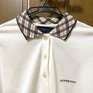 バーバリー(BURBERRY)のBurberry ポロシャツ/古着/美品　　M(ポロシャツ)