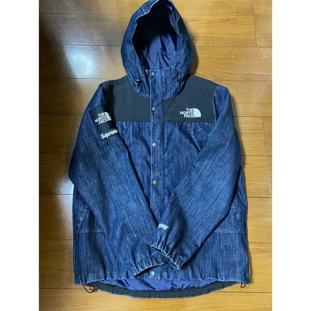 Supreme(シュプリーム)のSupreme NORTH FACE Denim Dot Shot Jacket メンズのジャケット/アウター(マウンテンパーカー)の商品写真