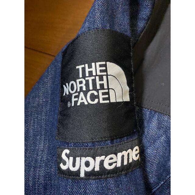 Supreme(シュプリーム)のSupreme NORTH FACE Denim Dot Shot Jacket メンズのジャケット/アウター(マウンテンパーカー)の商品写真