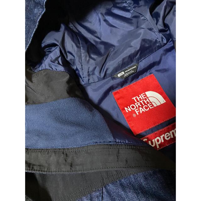 Supreme(シュプリーム)のSupreme NORTH FACE Denim Dot Shot Jacket メンズのジャケット/アウター(マウンテンパーカー)の商品写真