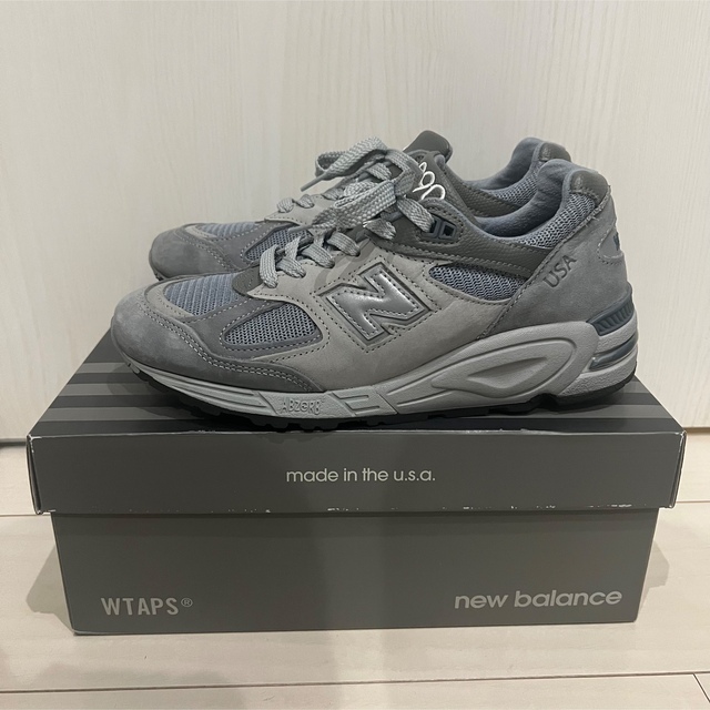 着用3回のみの美品！ WTAPSxNEWBALANCE 990v2 25.5cm