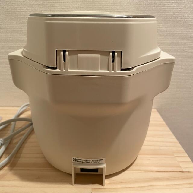 【美品】レコルト コンパクトライスクッカー 炊飯器 スマホ/家電/カメラの調理家電(炊飯器)の商品写真