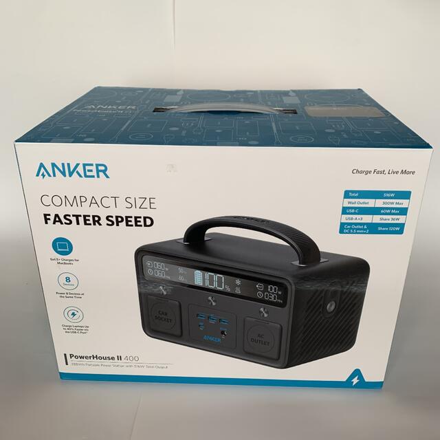 Anker PowerHouse II 400 (ポータブル電源）