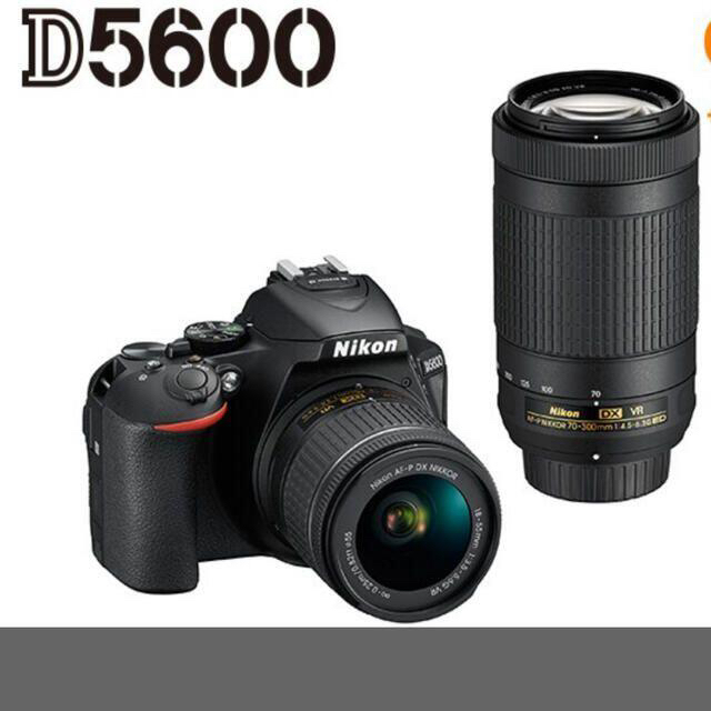 ニコン D5600 ダブルズームキットカメラ
