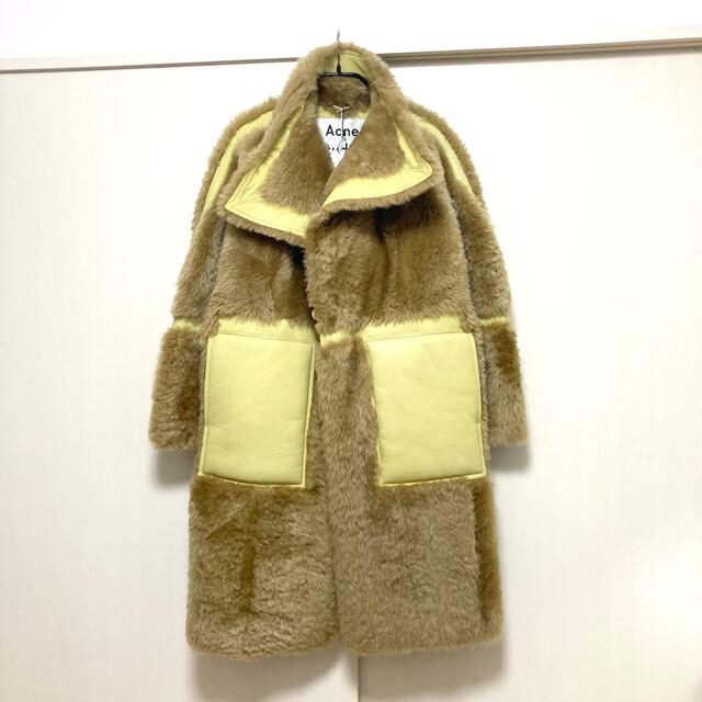 ACNE - Acne studios ロングムートンコート アクネステュディオス ACNE - Acne studios ロングムートンコート アクネステュディオス