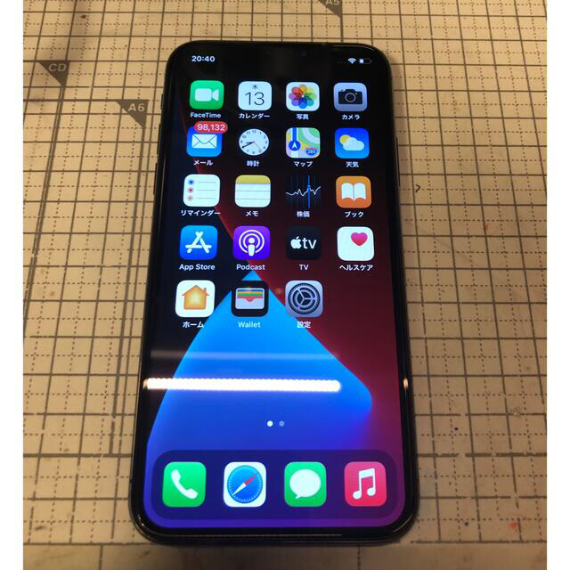 iPhoneX 256G FaceID不可　ジャンク