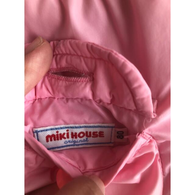 mikihouse(ミキハウス)のミキハウス♡ダウンベスト キッズ/ベビー/マタニティのベビー服(~85cm)(ジャケット/コート)の商品写真