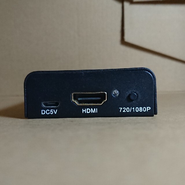 【専用】MINI AV to HDMI スマホ/家電/カメラのテレビ/映像機器(その他)の商品写真